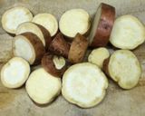 マヨなし‼さつまいもと玉葱のサラダ作り方1写真