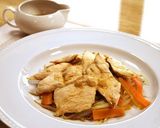 【ダイエット】野菜と鶏胸肉の生姜蒸し♪作り方4写真