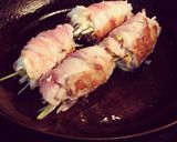 明太子でアレンジ！旨味たっぷり豚肉巻き作り方8写真