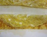 簡単お弁当に 卵一個でお花卵焼き作り方4写真