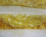 簡単お弁当に　卵一個でお花卵焼き作り方4写真