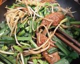 レバニラのみそだれ炒め作り方4写真
