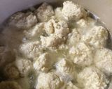 ふわふわ鶏だんごとかぼちゃの煮物作り方6写真