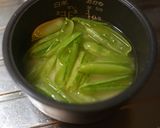 天然だしパックで作る 豆ごはん作り方5写真