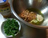 ワンボウルで♥なめ茸とツナのパスタ作り方2写真