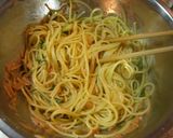 ワンボウルで♥なめ茸とツナのパスタ作り方3写真