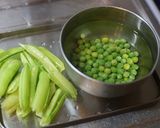 天然だしパックで作る 豆ごはん作り方4写真