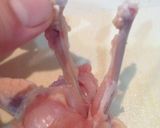 骨なし☆甘辛手羽先「骨抜き解説」作り方4写真