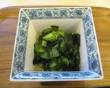 胡瓜とワカメの酢の物作り方9写真