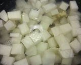 牛すじと大根の豆腐とろとろ煮作り方3写真