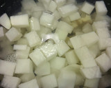 牛すじと大根の豆腐とろとろ煮作り方3写真