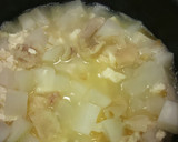 牛すじと大根の豆腐とろとろ煮作り方6写真