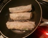 ◆簡単♡アスパラ＆チーズの揚げ焼き春巻◆作り方5写真