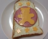 朝食ハムチーズトースト♡作り方2写真