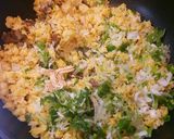 香味ペーストでパラパラにんにくチャーハン作り方5写真