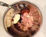豆腐＆ツナ混ぜるだけサラダ？和え物？作り方2写真