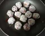 豚こま団子とレンコンのぴり辛炒め♪作り方6写真