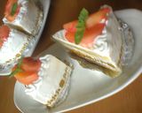 ☆夏限定!桃のショートケーキ☆作り方12写真
