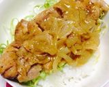旨!☆ゴマみそチキン丼☆作り方8写真