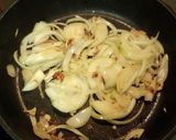 かぶとほうれん草と貝柱のクリームパスタ作り方3写真