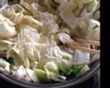 簡単！白菜たっぷりすき煮作り方3写真