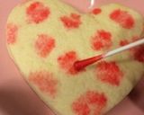 プレゼントヒョウ柄かわいいハートクッキー作り方8写真