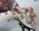 手羽元の✿チューリップのから揚げ✿塩麹味作り方1写真