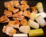 ♡鶏肉と長ネギの照り焼き♡作り方3写真