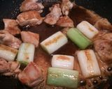 ♡鶏肉と長ネギの照り焼き♡作り方4写真