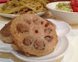 超簡単 レンコンの肉詰め作り方1写真