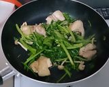 簡単！チキンとほうれん草のマヨ炒め作り方4写真