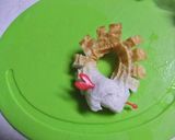 ✿お弁当に✿ちくわとうずらでお花✿作り方3写真