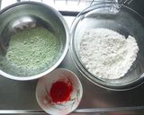 三色ちぎり饅頭作り方1写真