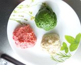三色ちぎり饅頭作り方4写真