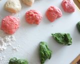 三色ちぎり饅頭作り方5写真
