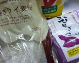 紫芋パウダー&ライ麦粉入りの食パン作り方1写真