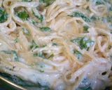 わさび菜とタラコのクリームパスタ♪作り方9写真