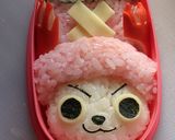 チョッパーのキャラ弁作り方6写真