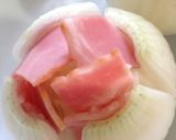 新玉ねぎとベーコンでチン♪作り方2写真