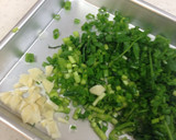 冷え性予防！ネギとまいたけと豆腐のスープ作り方1写真