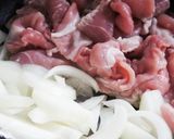 トマト味が美味しい♡豚肉のケチャップ炒め作り方1写真