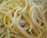 わさび菜とタラコのクリームパスタ♪作り方4写真