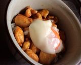 焼き鳥丼♡温玉のせ作り方5写真