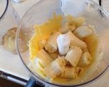 蕎麦粉バナナ豆腐ケーキ作り方3写真
