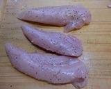 ささみをトリプル胡麻で焼きましたの作り方1写真