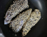 ささみをトリプル胡麻で焼きましたの作り方3写真