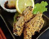 ささみをトリプル胡麻で焼きましたの作り方4写真