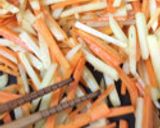 じゃがいもと人参のきんぴら(甘味)作り方4写真
