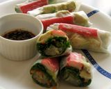 やわらか鶏むね肉とアボカドの水菜サラダ✿作り方5写真