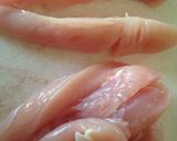 低カロリーささみ春巻き＊梅しそ＆チーズ作り方1写真